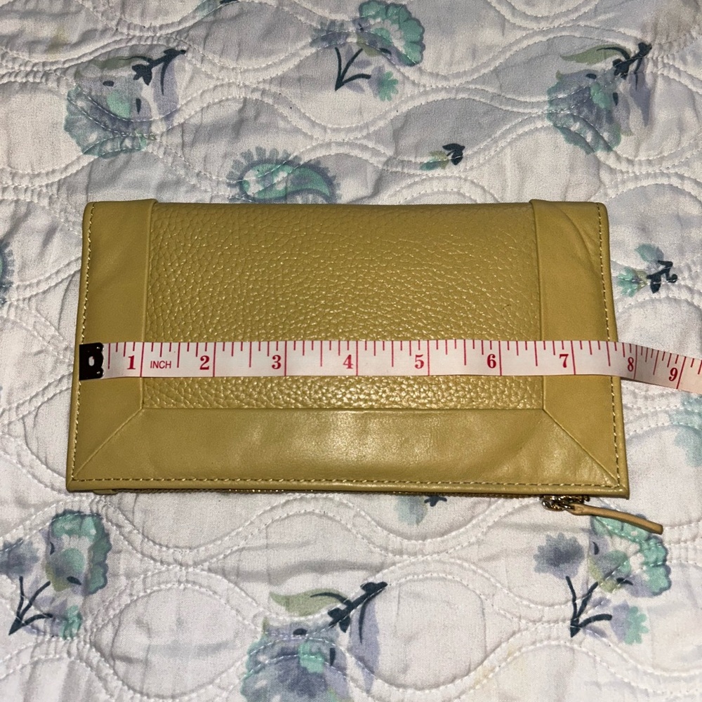 Yellow Leather Wallet